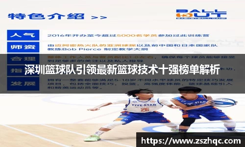 深圳篮球队引领最新篮球技术十强榜单解析