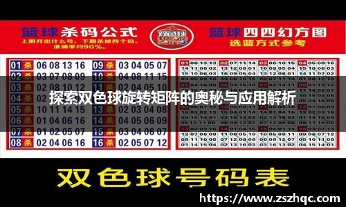 探索双色球旋转矩阵的奥秘与应用解析